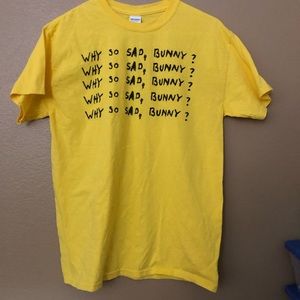 Billie Eilish Sad bunny shirt